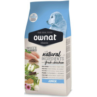 Ownat Classic Dog Junior сухий корм повнораційний для цуценят та юніорів усіх порід 15 кг