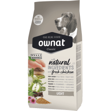 Ownat Classic Dog Adult Light сухой корм полнорационный для контроля веса у взрослых собак 20 кг