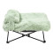 MISOKO&CO Pet bed лежак для собак и кошек, 54x54x20 см, зеленый