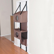 K&H Hangin' Feline Funhouse будиночок на двері для котів, 178 х 56 х 30.5 см, коричневий