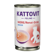 Kattovit Veterinary Niere Renal Drink суп для котів із захворюваннями нирок, 135 гр