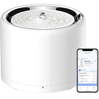 Petkit Eversweet 3 Pro Smart Pet Drinking Fountain поїлка-фонтан для котів і собак, 1.35 л, білий