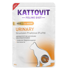Kattovit Veterinary Urinary вологий корм для котів із захворюваннями сечовивідних шляхів, 85 гр