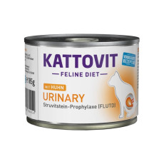 Kattovit Veterinary Urinary Chicken вологий корм для котів із захворюваннями сечовивідних шляхів, 185 гр