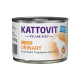 Kattovit Veterinary Urinary Chicken влажный корм для котов с заболеваниями мочевыводящих путей, 185 гр