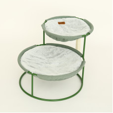MISOKO&CO Pet bed лежак двойной для собак и кошек, 70x50x40 см
