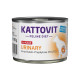 Kattovit Veterinary Urinary Veal вологий корм для котів із захворюваннями сечовивідних шляхів, 185 гр