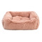 P.LOUNGE Pet bed лежак для собак та котів, 90х70х20 см, рожева