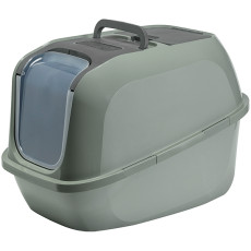 Moderna Mega Deluxe туалет закритий для котів, 66 см х 47 см х 46 см, зелений