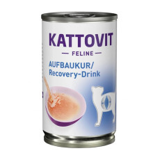 Kattovit Veterinary Recovery Drink суп для котов для послеоперационного восстановления, 135 гр