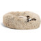 OutwardHound Best Friends Donut Shag лежак для собак и кошек, 58 х 58 см, бежевая