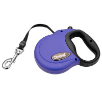 Coastal Power Walker Retractable Leash до 50 кг рулетка для собак, стрічка 4.8 м, синя
