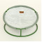 MISOKO&CO Pet bed round лежак складной для собак и кошек, 45x45x22 см, зеленый