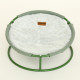 MISOKO&CO Pet bed round лежак складной для собак и кошек, 45x45x22 см, зеленый - фото 1