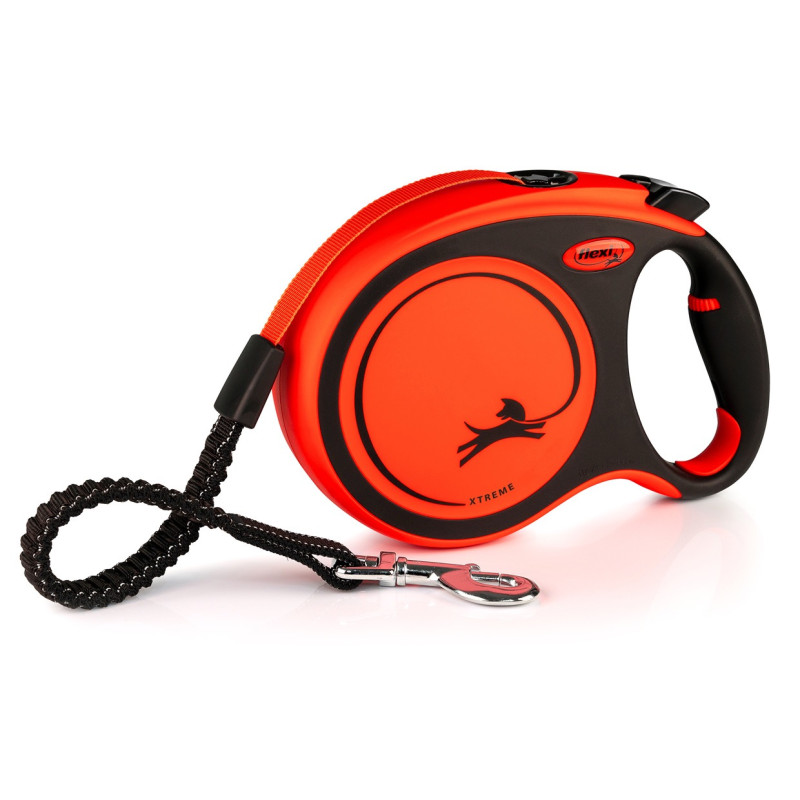 Flexi Xtreme L рулетка для собак, стрічка 8 метрів