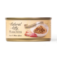 Natural Kitty Meat Lover Tuna And Chicken In Gravy вологий корм для котів з тунцем та куркою, 70 гр