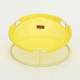 MISOKO&CO Pet bed round лежак складаний для собак та котів, 45x45x22 см, жовтий - фото 1