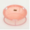 MISOKO&CO Pet bed round лежак складной для собак и кошек, 45x45x22 см, розовый