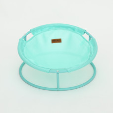 MISOKO&CO Pet bed round лежак складной для собак и кошек, 45x45x22 см, мятный