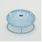MISOKO&CO Pet bed round лежак складной для собак и кошек, 45x45x22 см, голубой