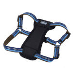 Coastal K9 Explorer Harness шлейка для собак светоотражающая, 66-96 см, синий