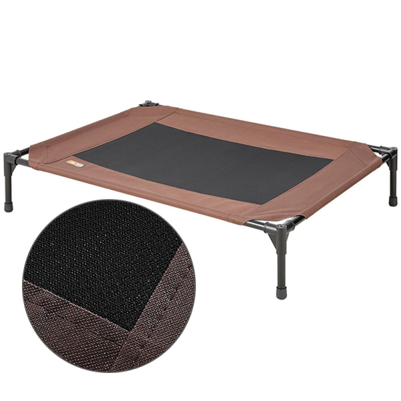 K&H Original Pet Cot & Cover лежак для собак, 107 см х 76 см x 18 см, коричневый
