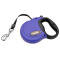 Coastal Power Walker Retractable Leash до 29 кг рулетка для собак, стрічка 4.8 м, синя
