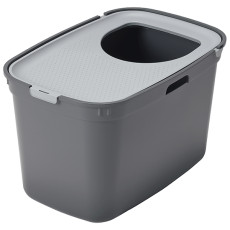 Moderna Top Cat туалет вертикальний закритий для котів, 59 см х 39 см х 38 см, сірий