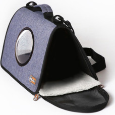 K&H Lookout сумка-переноска для кошек и собак, 51 см х 32.5 см x 28 см, синий
