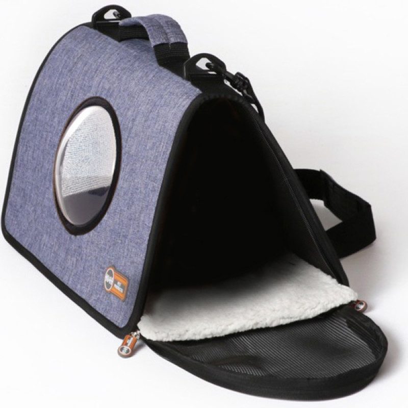 K&H Lookout сумка-переноска для кошек и собак, 51 см х 32.5 см x 28 см, синий