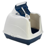 Moderna Flip Cat туалет закритий для котів, 58 см х 45 см х 42 см, синій