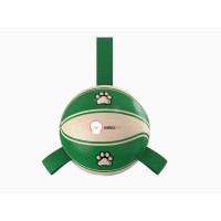 Misoko&Co Basketball Ball іграшка для собак, 18.5 см, зелений