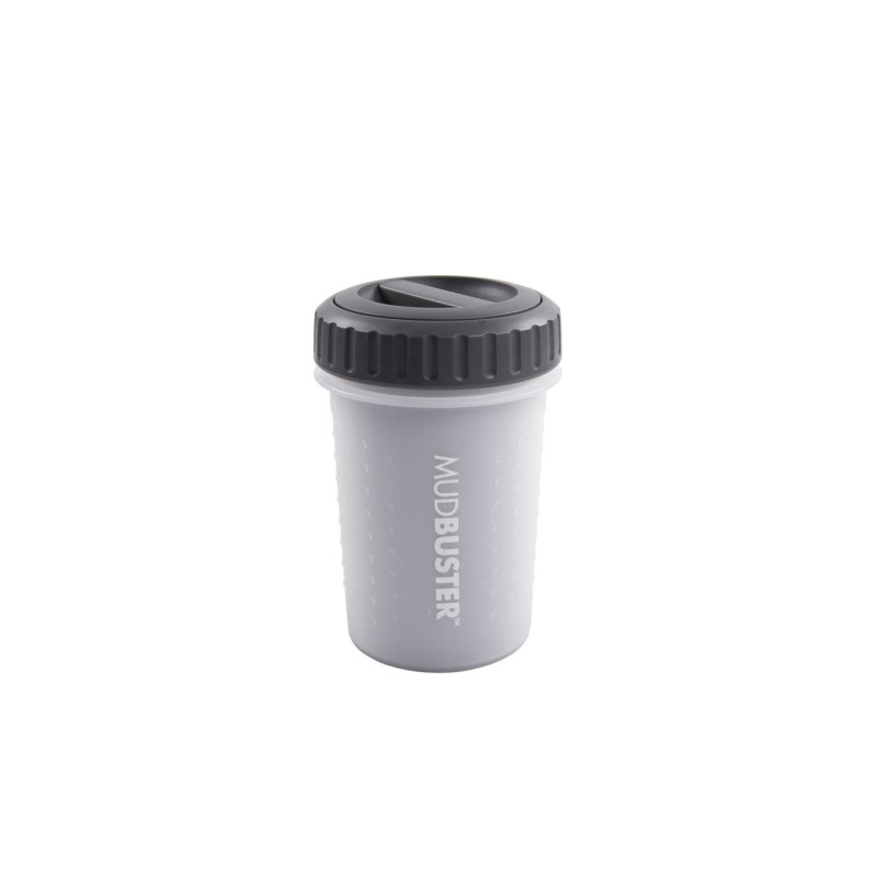 Dexas MudBuster Lidded лапомойка для собак, 15 см, серая