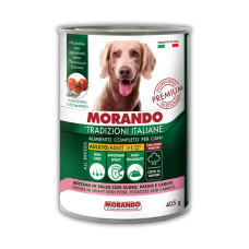 Morando Tradizioni вологий корм для собак зі свининою та картоплею, 405 гр