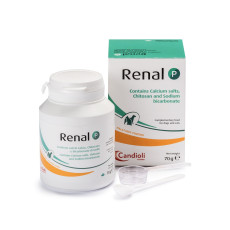 Candioli Renal P вітаміни при захворюваннях нирок у собак та котів, 70 гр