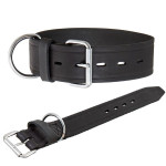 Flamingo Rondo Collar нашийник для собак з натуральної шкіри, 65 см