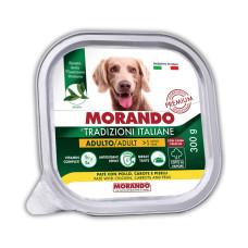 Morando Tradizioni влажный корм для собак с курицей, 300 гр