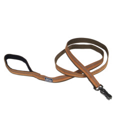 Coastal K9 Explorer Leash светоотражающий поводок для собак, 1.8 м х 2.5 см, коричневый