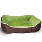 K&H Self-Warming Lounge Sleeper лежак самозігрівальний для собак і котів, 51 см х 40.5 см х 15 см, зелений