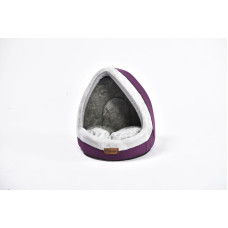 P.LOUNGE будиночок для собак та котів, 42x45x44 см, фіолетовий