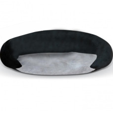 K&H Bolster лежак самосогревающийся для собак, 43 см х 35.5 см x 5 см, серый