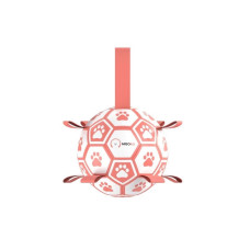 Misoko&Co Football Ball іграшка для собак, 18.5 см, рожевий
