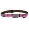 Coastal K9 Explorer Collar нашийник світловідбивний для собак, 46-66 см, рожевий