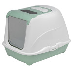 Moderna Flip Cat туалет закрыт для кошек, 50 см х 39 см х 37 см, зеленый