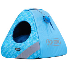 Joyser Cat Home домик для кошек, 40 см х 40 см х 41 см, голубой