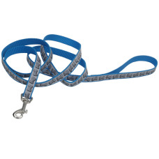 Coastal Lazer Brite Reflective Leash светоотражающий поводок для собак, 1.8 м х 2.5 см, бирюзовый