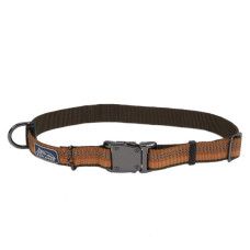 Coastal K9 Explorer Collar нашийник світловідбивний для собак, 30-46 см, коричневий