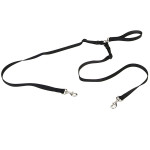 Coastal 2 Dog Adjustable Coupler повідець-спарка для собак, 1.2 м х 2.5 см, чорний