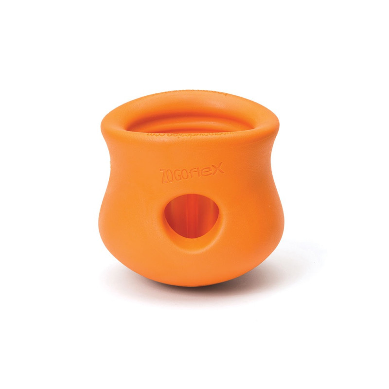 West Paw Toppl Dog Toy игрушка для собак оранжевая, 10 см