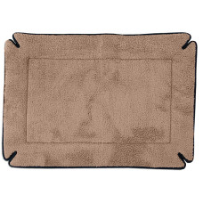 K&H Self-Warming Crate Pad підстилка самозігрівальна в клітку для собак, 79 см х 53 см, коричнева
